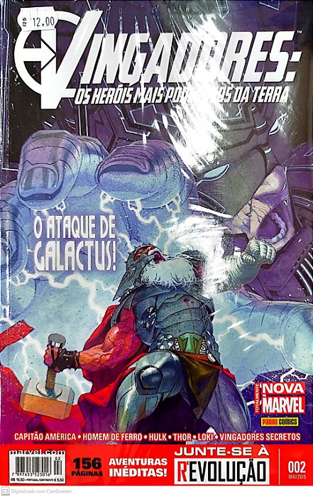 Gibi Vingadores #2 - Totalmente Nova Marvel Autor (2015) [seminovo]