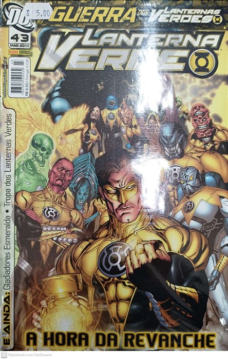 Gibi Dimensão Dc: Lanterna Verde #43 Autor (2012) [seminovo]