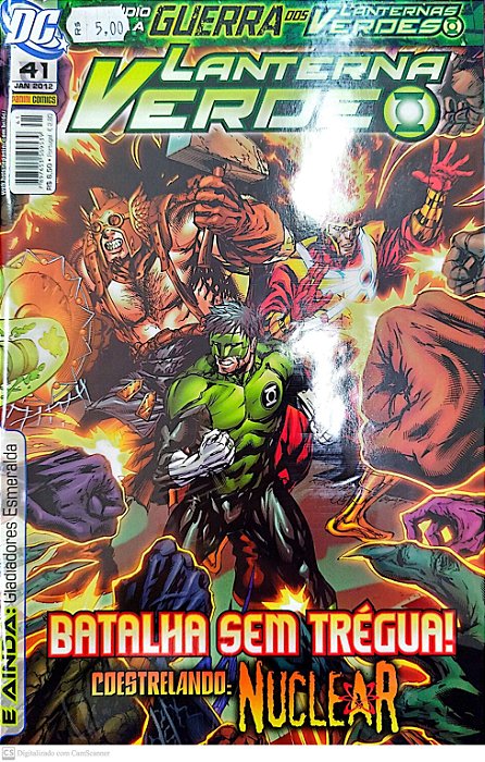 Gibi Dimensão Dc: Lanterna Verde #41 Autor (2012) [seminovo]