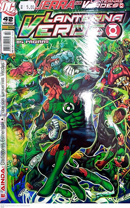 Gibi Dimensão Dc: Lanterna Verde #42 Autor (2012) [seminovo]
