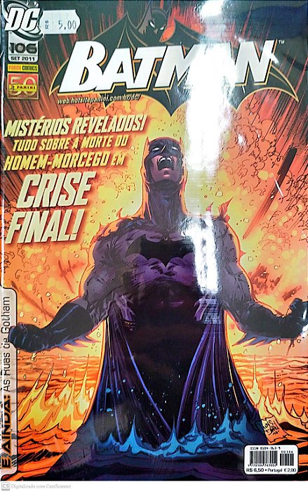 Gibi Batman #106 Autor (2011) [seminovo]