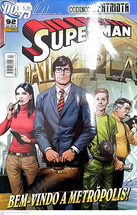 Gibi Superman #92 Autor (2010) [seminovo]