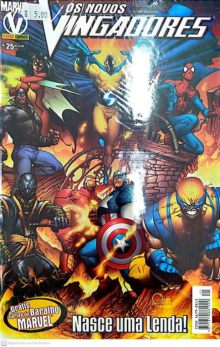 Gibi os Novos Vingadores #25 Autor (2006) [seminovo]