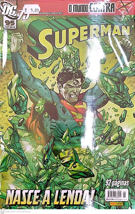 Gibi Superman #95 Autor (2010) [seminovo]