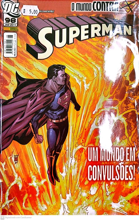 Gibi Superman #98 Autor (2011) [seminovo]