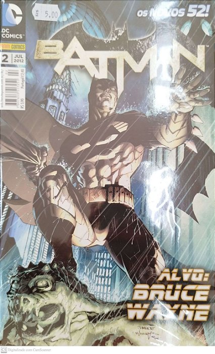Gibi Batman #2 - os Novos 52! Autor (2012) [seminovo]
