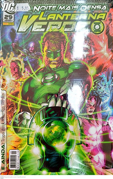 Gibi Dimensão Dc: Lanterna Verde #29 Autor (2011) [seminovo]
