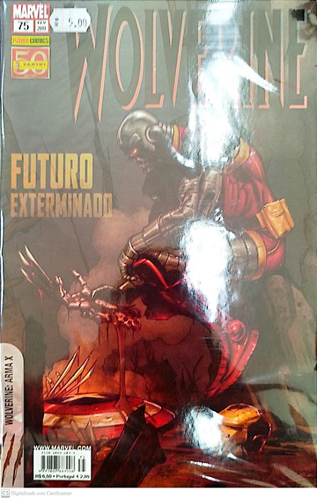 Gibi Wolverine #75 Autor (2011) [seminovo]