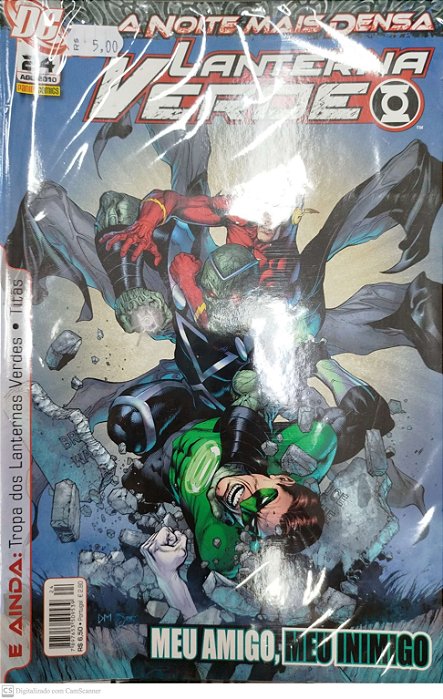 Gibi Dimensão Dc: Lanterna Verde #24 Autor (2010) [seminovo]