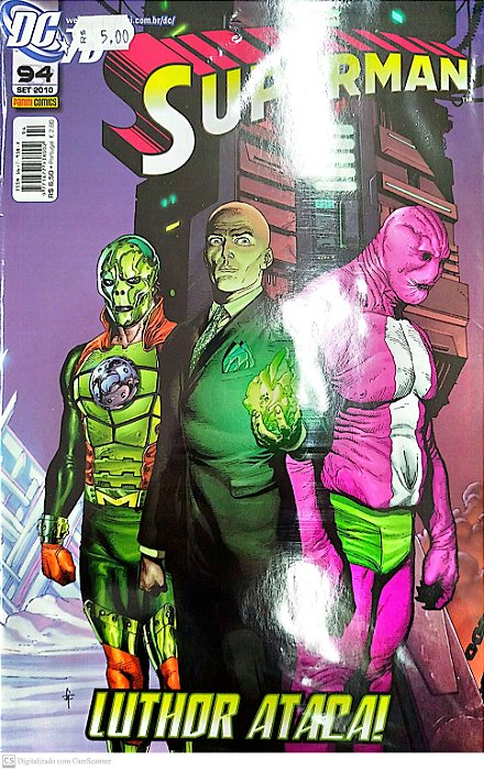 Gibi Superman #94 Autor (2010) [seminovo]