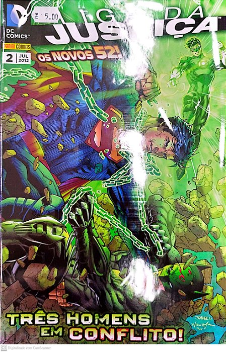 Gibi Liga da Justiça #2 Autor (2012) [seminovo]