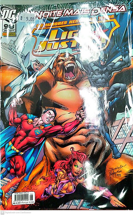 Gibi Liga da Justiça #98 Autor (2011) [seminovo]