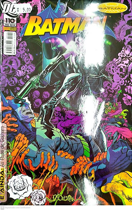 Gibi Batman #110 Autor (2012) [seminovo]