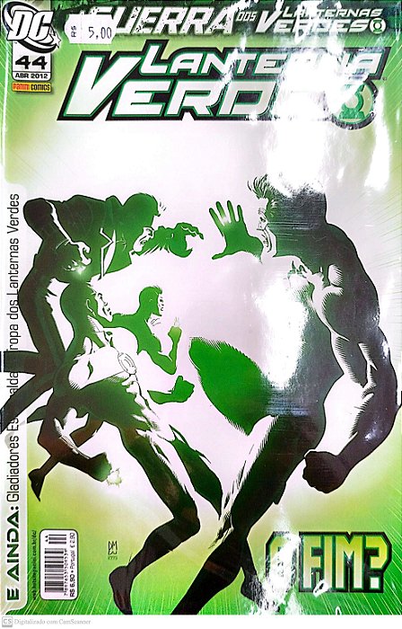 Gibi Dimensão Dc: Lanterna Verde #44 Autor (2012) [seminovo]