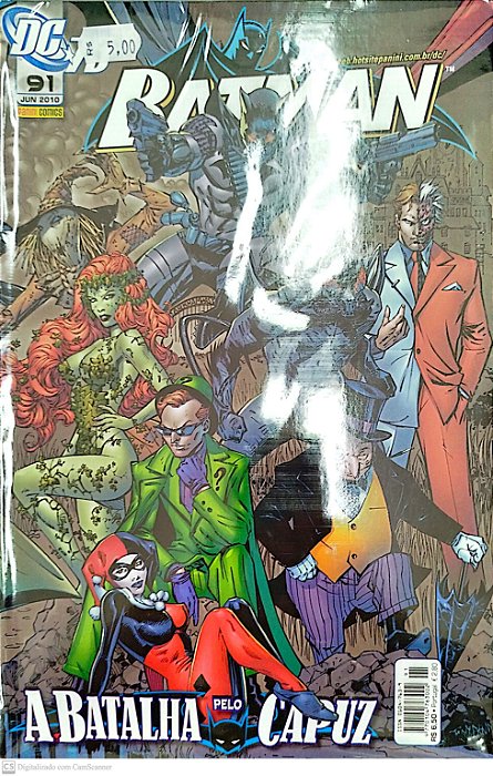 Gibi Batman #91 Autor (2010) [seminovo]