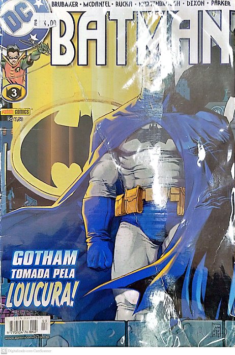 Gibi Batman #3 Autor (2003) [usado]