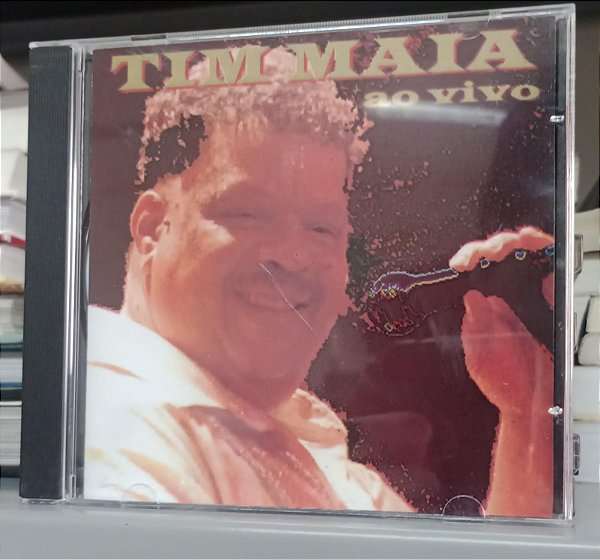 Cd Tim Maia ao Vivo Interprete Tim Maia (1997) [usado]
