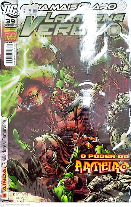 Gibi Dimensão Dc: Lanterna Verde #39 Autor (2011) [seminovo]