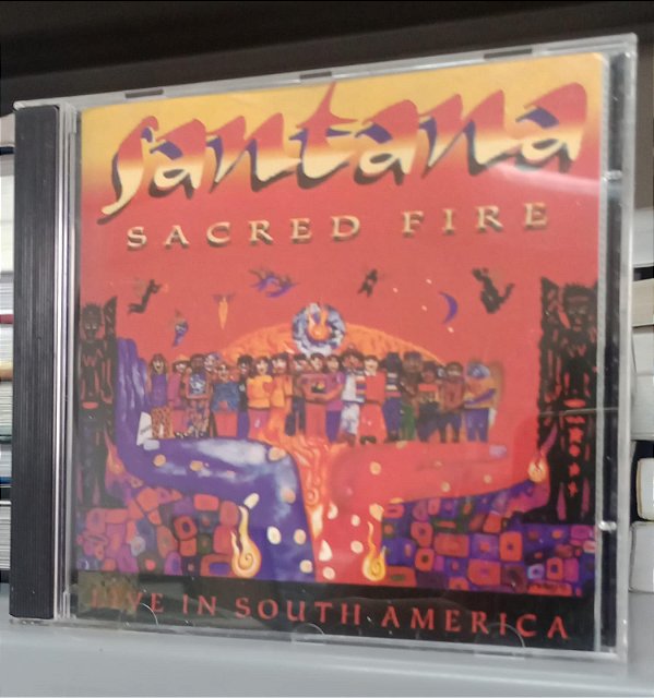 Cd Sacred Fire Interprete Santana (1993) [usado]