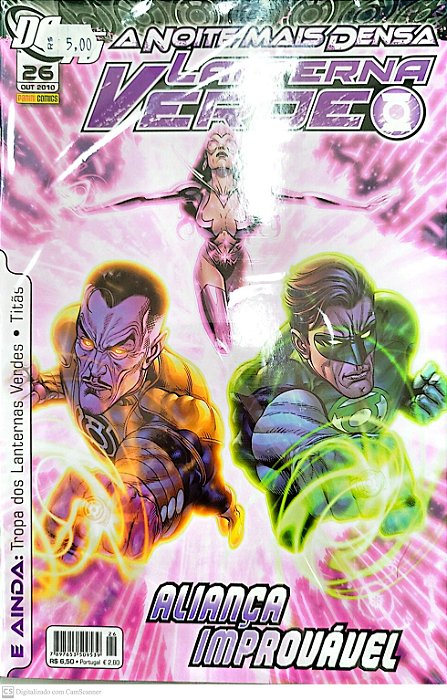 Gibi Dimensão Dc: Lanterna Verde #26 Autor (2010) [seminovo]