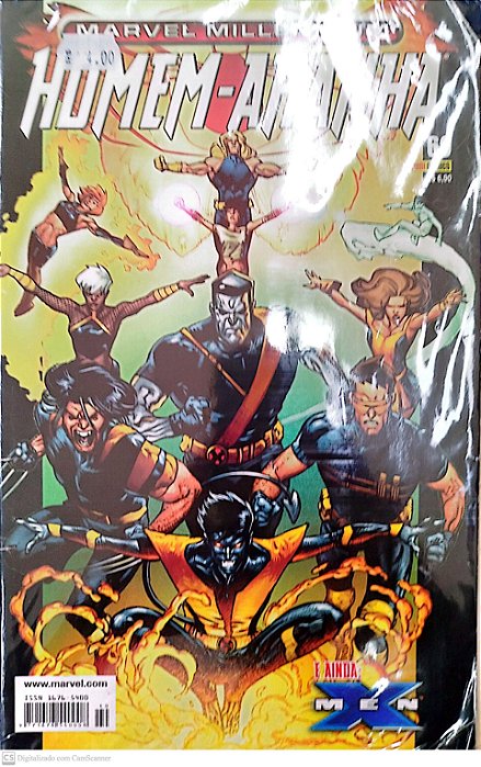 Gibi Homem-aranha #60 - Marvel Millenium Autor (2006) [usado]