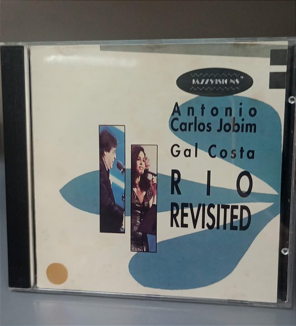 Cd Rio Revisited Interprete Antonio Carlos Jobim, Gal Costa (1992) [usado]