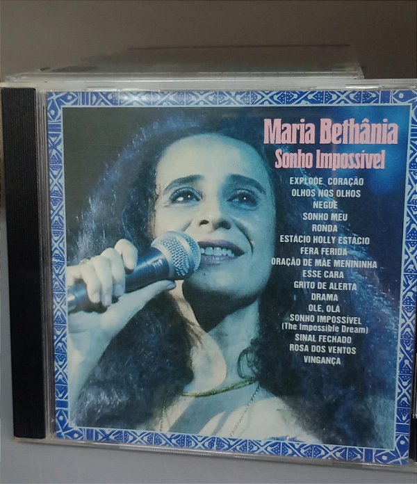 Cd Sonho Impossível Interprete Maria Bethânia (1994) [usado]