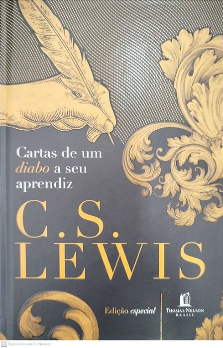 Livro Cartas de um Diabo a seu Aprendiz - Edição Especial Autor Lewis, C. S (2017) [seminovo]