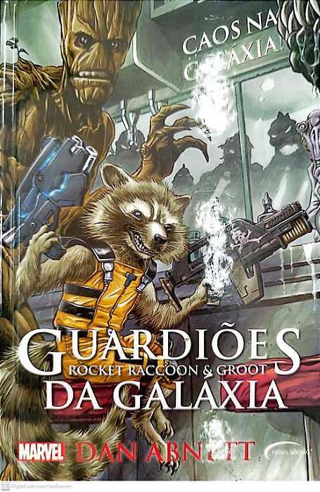 Livro Guardiões da Galáxia: Caos na Galáxia Autor Abnett, Dan (2018) [seminovo]