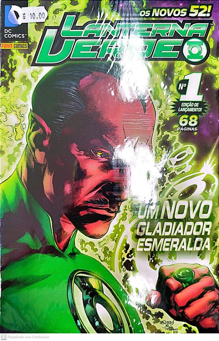 Gibi Lanterna Verde #1 - os Novos 52! Autor (2012) [seminovo]