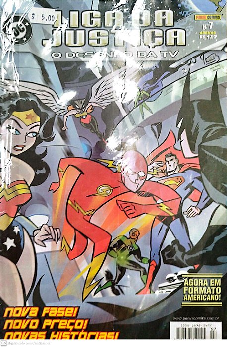 Gibi Liga da Justiça - o Desenho da Tv #7 Autor (2003) [usado]