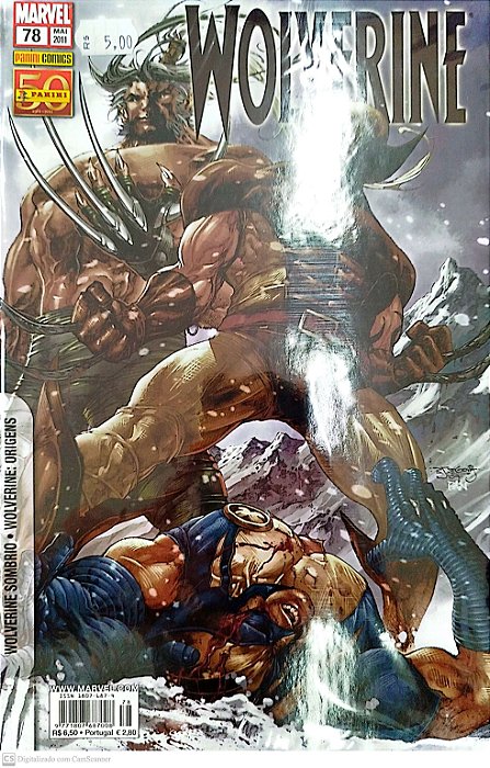 Gibi Wolverine #78 Autor (2011) [seminovo]