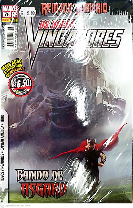 Gibi os Novos Vingadores #76 Autor (2010) [seminovo]