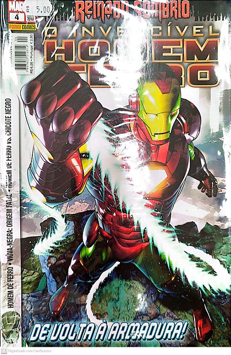 Gibi o Invencível Homem de Ferro #4 Autor (2010) [usado]