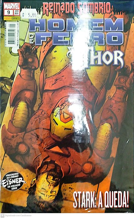 Gibi Homem de Ferro e Thor #9 Autor (2011) [seminovo]