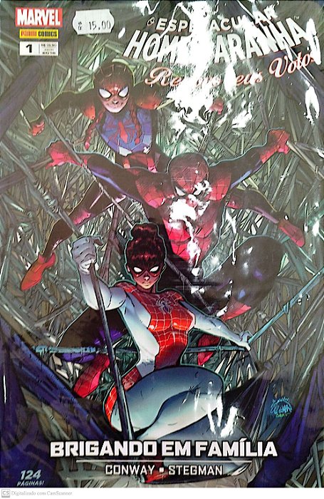 Gibi o Espetacular Homem-aranha: Renove Sus Votos #1 Autor (2018) [seminovo]