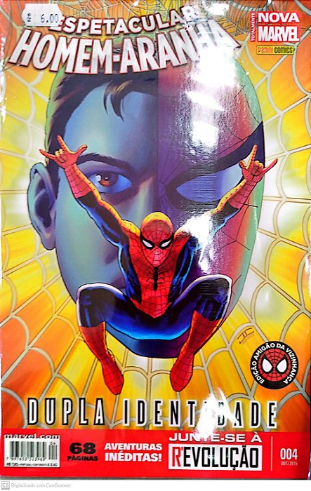 Gibi o Espetacular Homem-aranha #4 Totalmente Nova Marvel - Edição Amigão da Vizinhança Autor (2015) [seminovo]