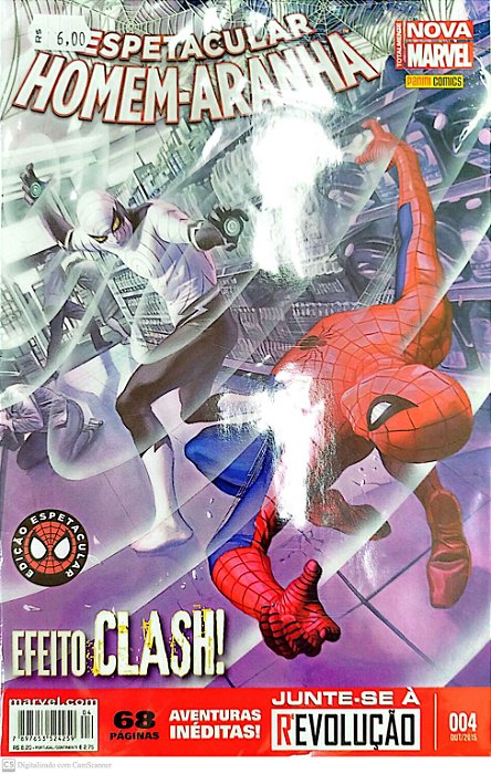 Gibi o Espetacular Homem-aranha #4 Totalmente Nova Marvel - Edição Espetacular Autor (2015) [seminovo]