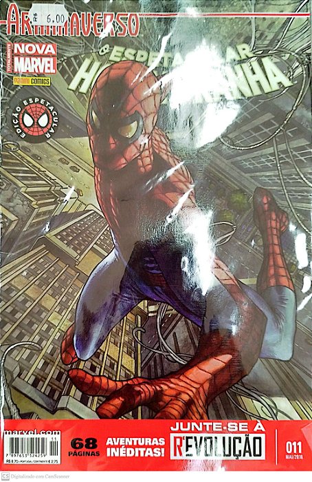 Gibi o Espetacular Homem-aranha #11 Totalmente Nova Marvel - Edição Espetacular Autor (2016) [seminovo]