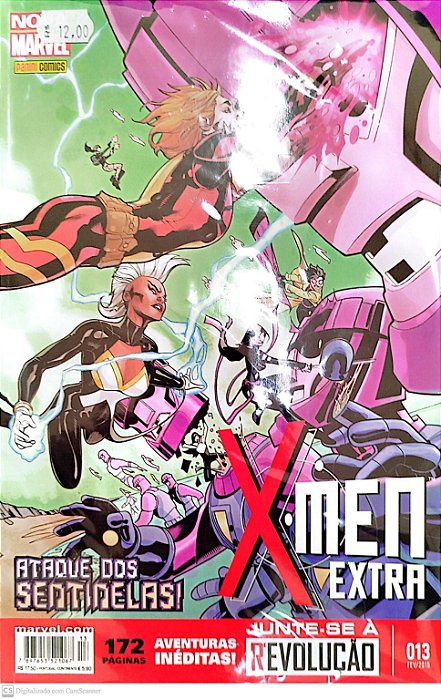 Gibi X-men Extra #13 Nova Marvel Autor (2015) [seminovo]