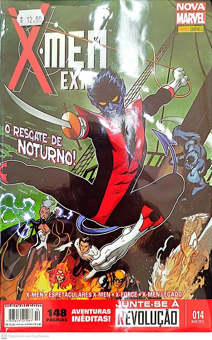 Gibi X-men Extra #14 Nova Marvel Autor (2015) [seminovo]