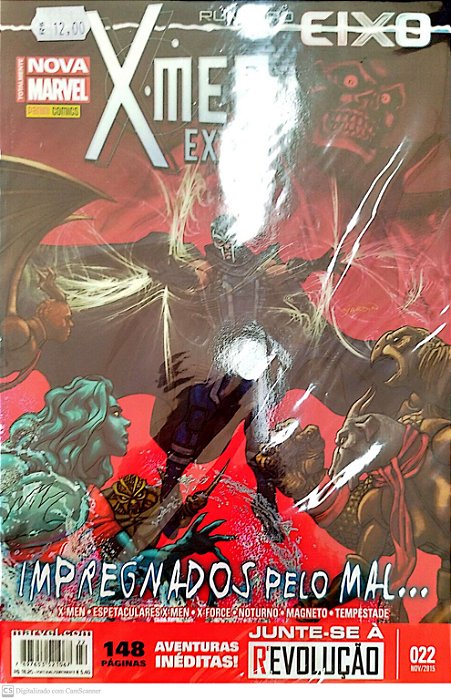 Gibi X-men Extra #22 Totalmente Nova Marvel Autor (2015) [seminovo]