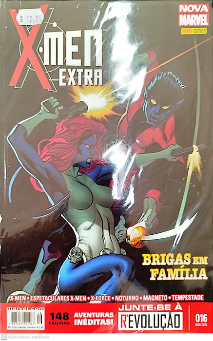 Gibi X-men Extra #16 Nova Marvel Autor (2015) [usado]