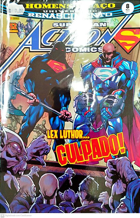 Gibi Action Comics #8 Autor (2017) [seminovo]