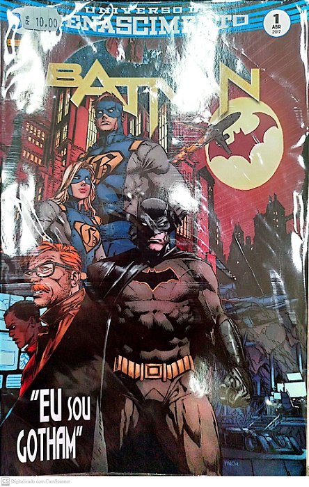 Gibi Batman #1 (capa Variante) Autor (2017) [seminovo]