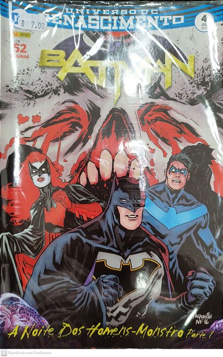 Gibi Batman #4 Autor (2017) [seminovo]