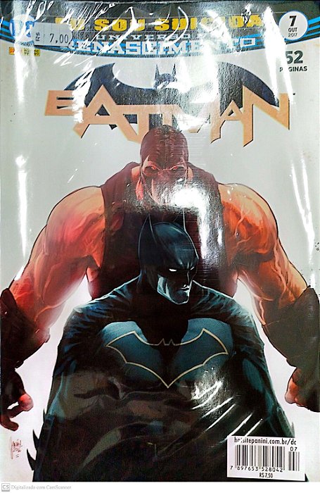 Gibi Batman #7 Autor (2017) [seminovo]