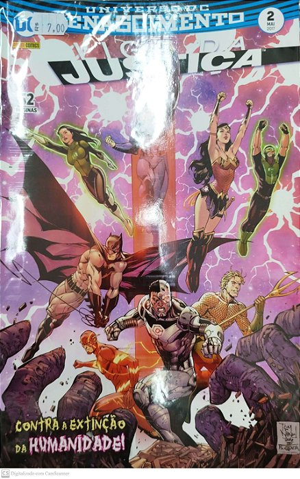Gibi Liga da Justiça #2 Autor (2017) [seminovo]