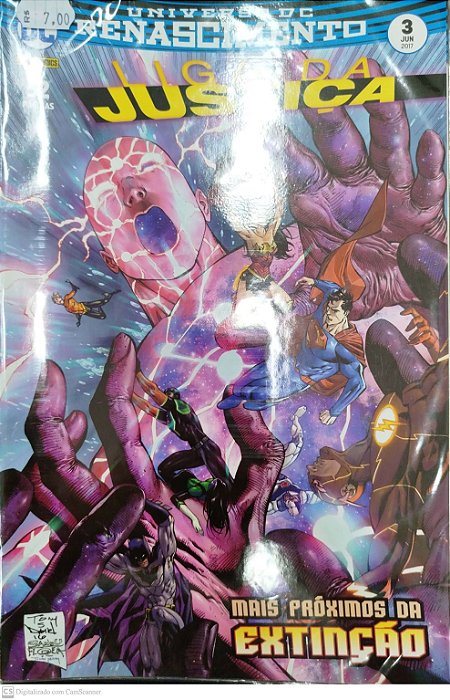 Gibi Liga da Justiça #3 Autor (2017) [seminovo]