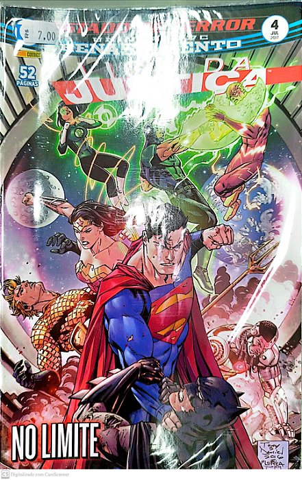 Gibi Liga da Justiça #4 Autor (2017) [seminovo]
